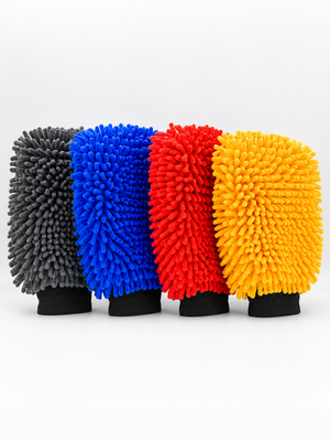 Microvezel Autowashandschoen voor professionele autoverzorging