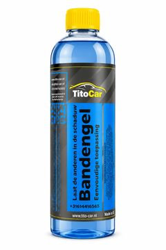 Bandenglans Gel 600 ml voor professionele autoverzorging