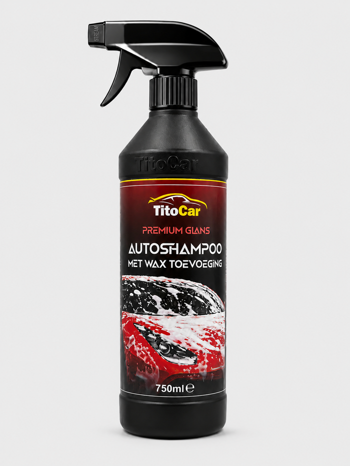 Autoshampoo met Wax 750 ml voor professionele autoverzorging
