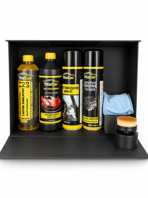 TitoCar Actie Doos – Complete Car Care Set t.w.v. €100+ voor €69,90