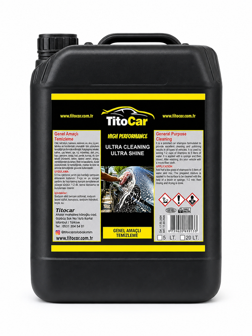 TitoCar Autoshampoo met Wax 5 Liter