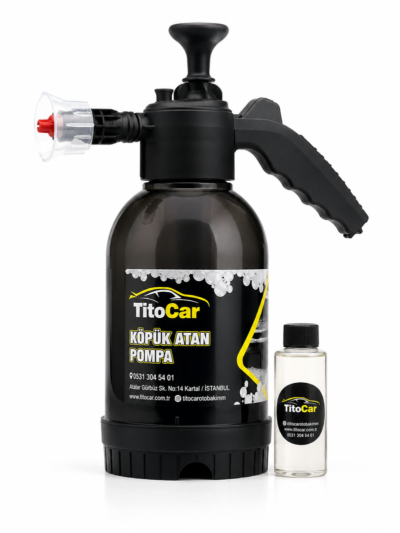 TitoCar Schuimpomp & Shampoo Set