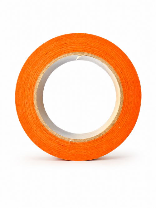 Afplaktape Oranje (Maskeerband) 24mmx50m