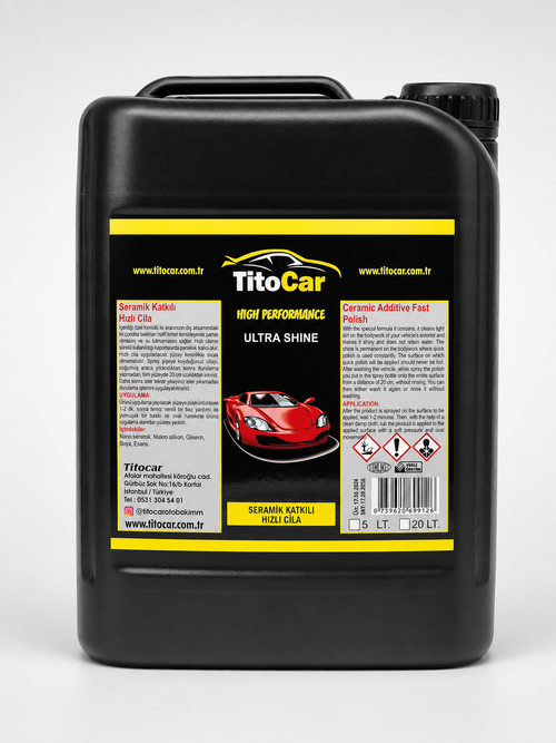 TitoCar Snelwax met Keramische Toevoeging 5 Liter