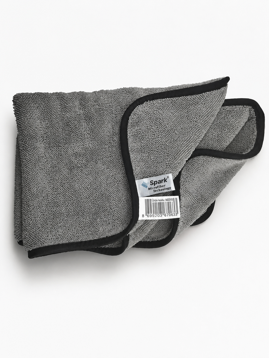 Microvezel Droogdoek Auto 40x60 cm voor en na