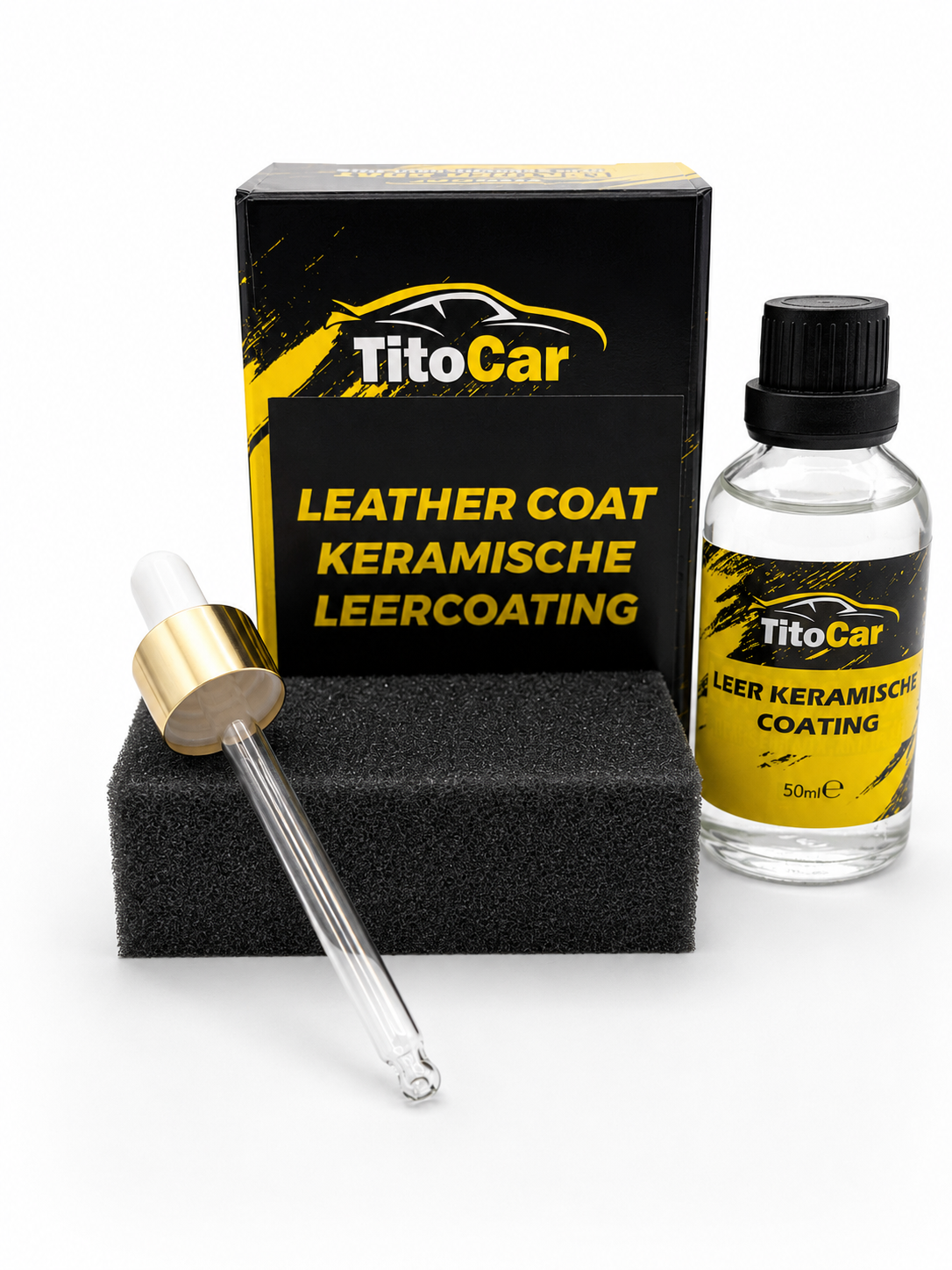 Leer Coating Keramisch 50 ml voor professionele autoverzorging