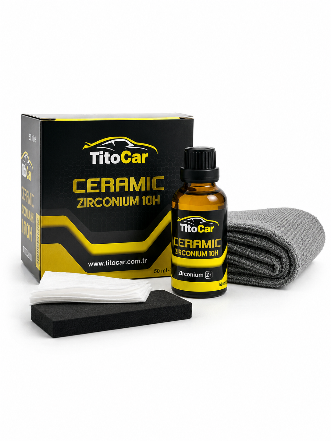 Keramische Coating 10H 50 ml voor professionele autoverzorging