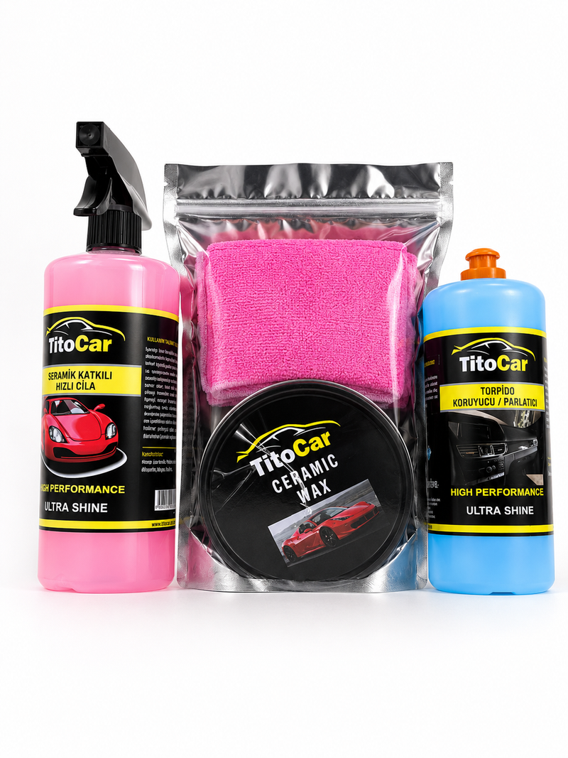 ACTIE - Complete Autoverzorgingsset van TitoCar