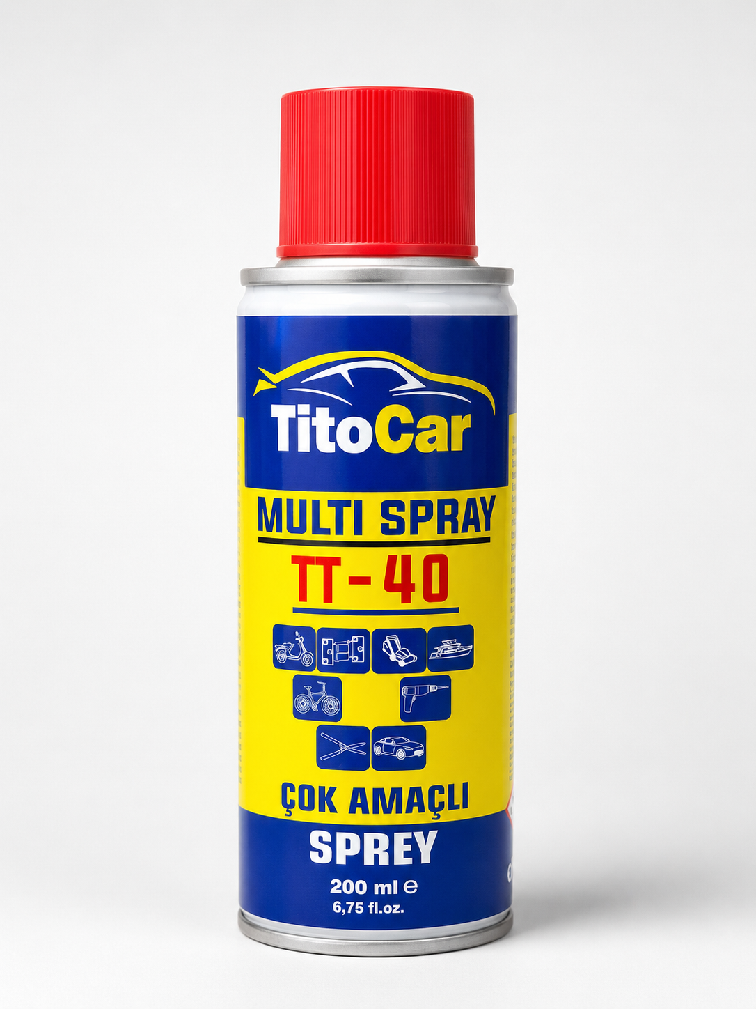 Multispray TT-40 200 ml voor professionele autoverzorging