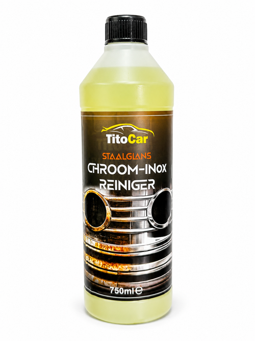 TitoCar Chroom & Inox Reiniger Vloeistof 750 ml