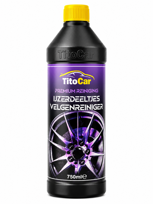 TitoCar IJzerstof & Velgenreiniger Vloeistof 750 ml
