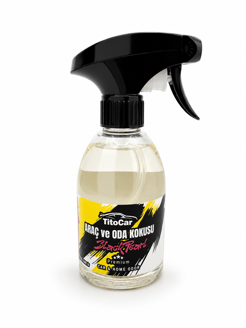TitoCar Black Pearl Auto- & Ruimtegeur 500 ml