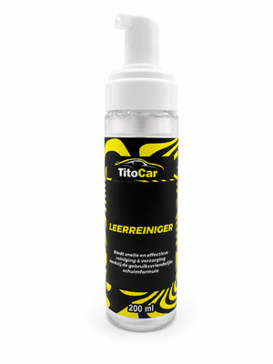 Leerreiniger Schuim 200 ml voor professionele autoverzorging