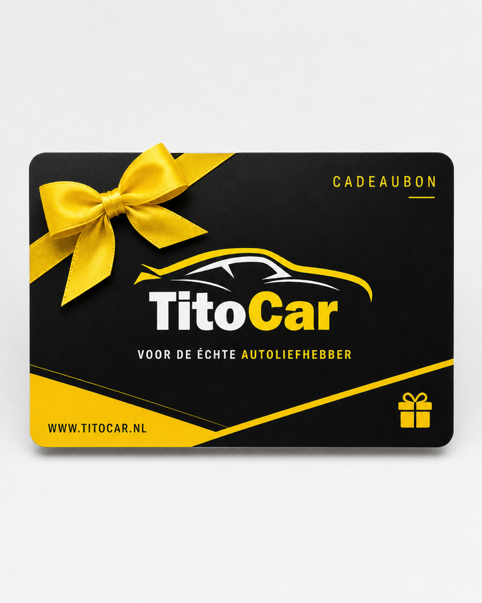TitoCar Cadeaubon voor professionele autoverzorging