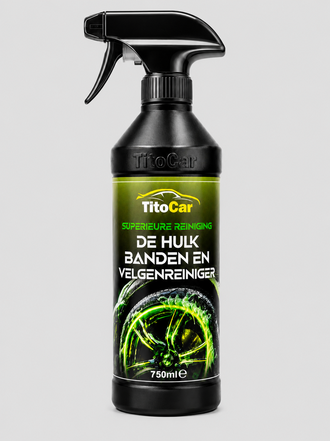 Velg- & Bandenreiniger Groen 750 ml voor professionele autoverzorging
