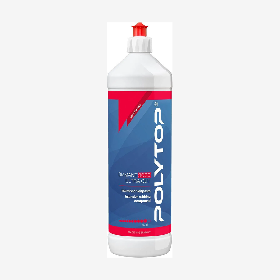 Polijstpasta Ultra Cut 1 L voor en na